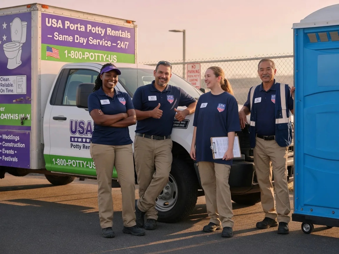 Porta Potty Rental company in Hamilton, PA